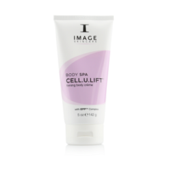 Tube of Image Skincare Body Spa Cell-U-Lift Firming Body Creme (5 oz / 142 g) with EPF+ Complex