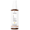 Bottle of Image Skincare Prevention+ Sun Serum SPF 30 broad-spectrum mineral sunscreen with pump