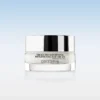 Jar of Instytutum Truly-Transforming Brightening Eye Cream with a reflective silver lid on a pale gradient backdrop.