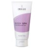 Tube of Image Skincare Body Spa rejuvenating body lotion with purple label and white packaging (6 oz / 170 g)
